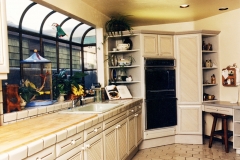 Angled View: Oven & Desk