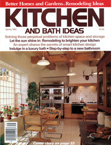 Kitchen & Bath Ideas 1983 Spring Issue Cover